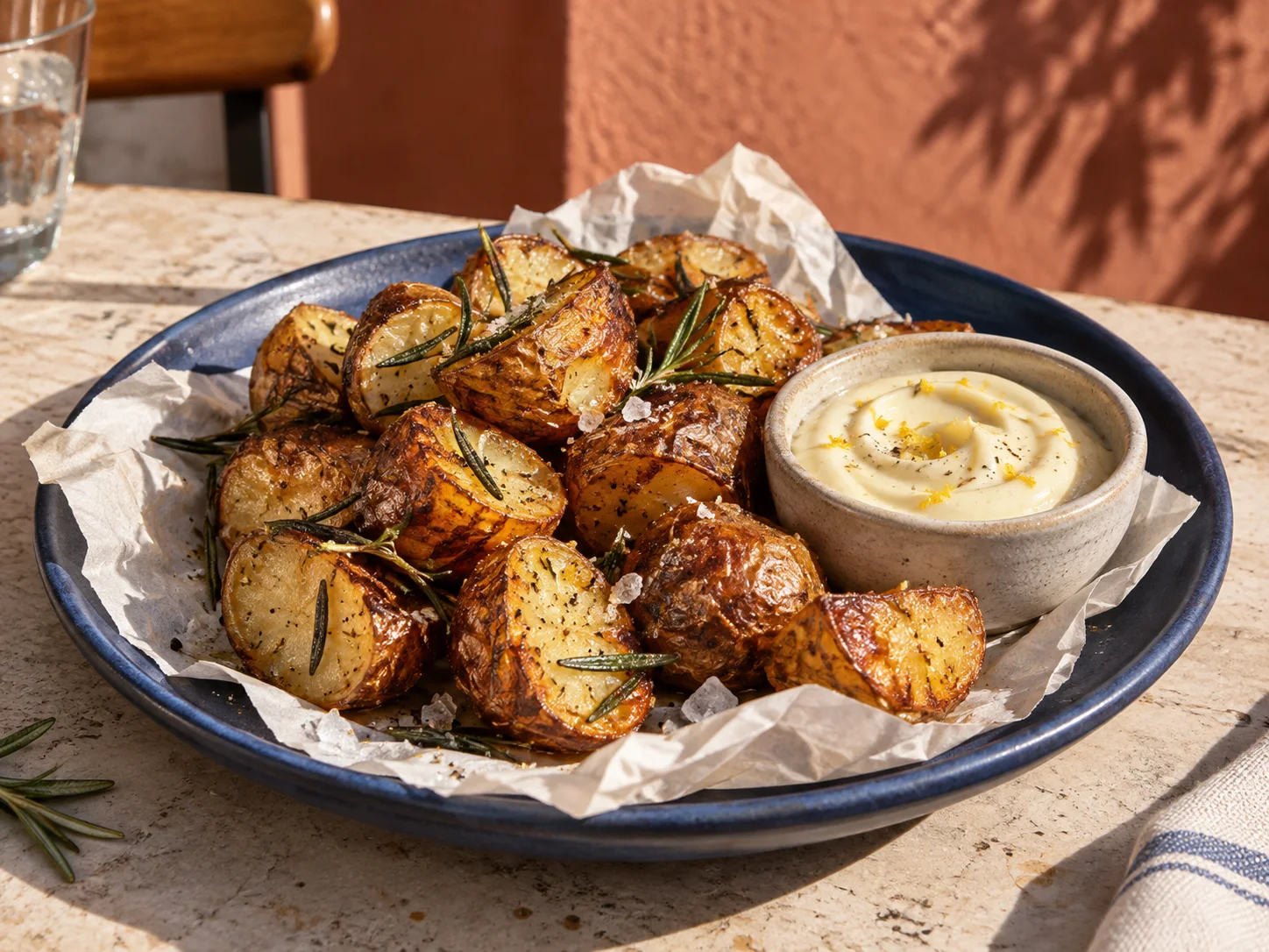 Papas al Romero